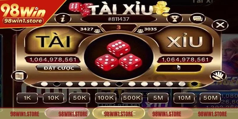 Luật chơi chi tiết của Tài Xỉu Ăn Tiền 98Win